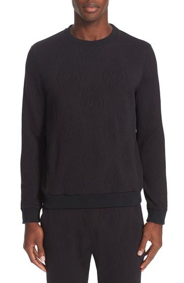 Men's Versace Jeans Textured Sweatshirt