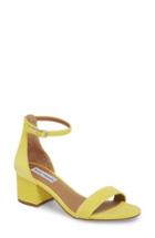 Women's Steve Madden Irenee Ankle Strap Sandal M - Yellow