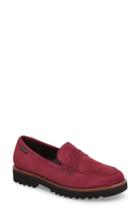 Women's Mephisto Sidney Penny Loafer M - Red