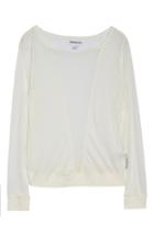 Women's Reebok Mesh Pullover - White