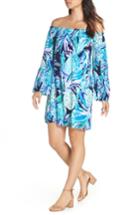 Women's Lilly Pulitzer Nevi Off The Shoulder Minidress - Blue