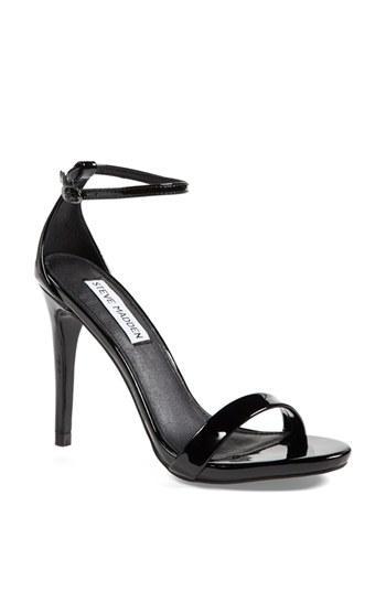 Steve Madden 'stecy' Sandal Black Patent