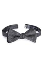 Men's Ted Baker London Silk Bow Tie, Size - Grey