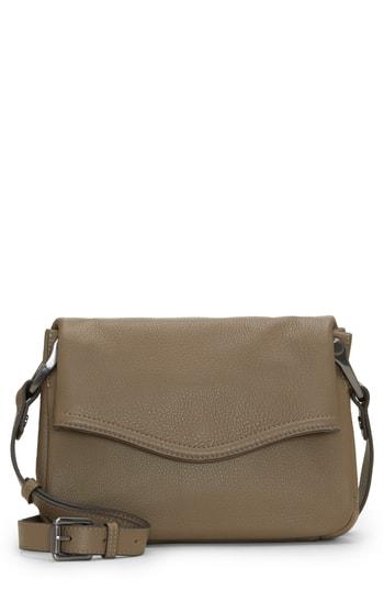 Vince Camuto Clem Leather Crossbody Bag - Grey