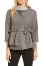 Women's Halogen Soft Ruffle Jacket