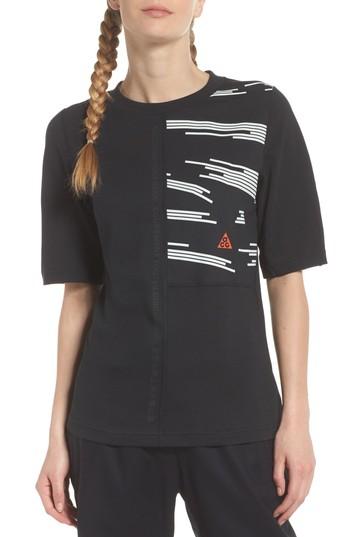 Women's Nike Nikelab Agc Tee - Black