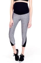 Women's Ingrid & Isabel Active Maternity Capris - Grey