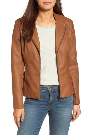 Women's Kut From The Kloth Aniya Faux Leather Jacket