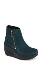 Women's Fly London Jome Bootie .5-6us / 36eu - Green