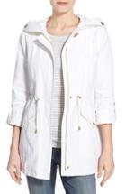 Women's Ellen Tracy Roll Sleeve Sail Cloth Anorak