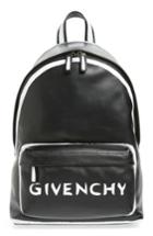 Givenchy Graffiti Calfskin Leather Backpack - Black