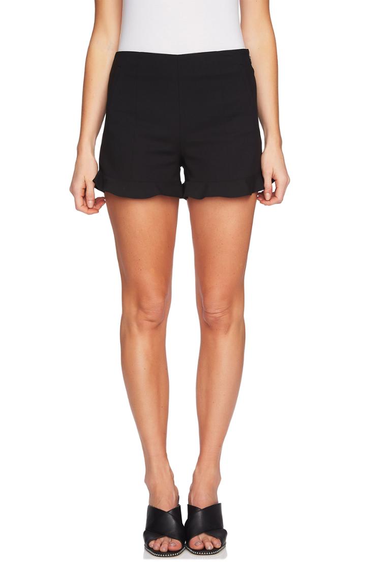 Women's 1.state Ruffle Hem Flat Front Shorts