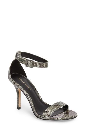 Women's Pelle Moda Kacey Sandal M - Grey