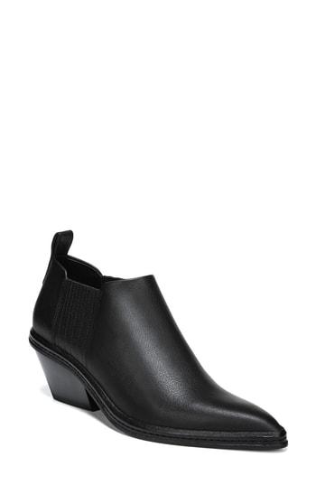 Women's Via Spiga Farly Water Resistant Bootie .5 M - Black