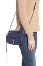 Rebecca Minkoff Blythe Leather Crossbody Bag - Blue