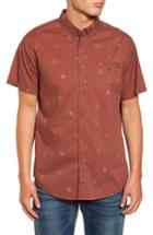 Men's Billabong Sunday Woven Shirt - Brown
