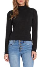 Women's Madewell Wide Sleeve Turtleneck - Black