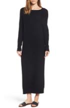 Women's Hinge V-back Sweater Dress, Size - Black