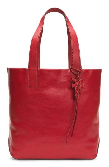 Frye Carson Leather Tote - Red
