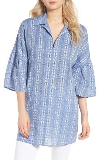 Women's Splendid Chambray Jacquard Tunic