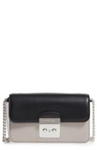 Women's Michael Michael Kors Sloan Editor Leather Wallet On A Chain -