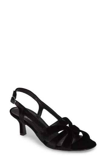 Women's Vaneli Maeve Slingback Sandal W - Black