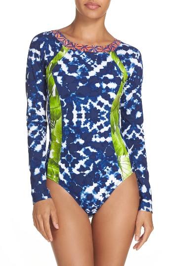 Women's La Blanca Island Mix One-piece Swimsuit