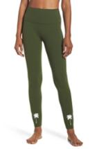 Women's Beyond Yoga Palm Tree High Waist Leggings - Green