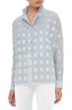 Women's Akris Cotton Voile Blouse