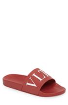 Men's Valentino Slide Sandal Us / 41eu - Red
