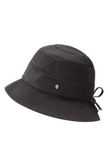 Women's Helen Kaminski Water Resistant Cloche - Black