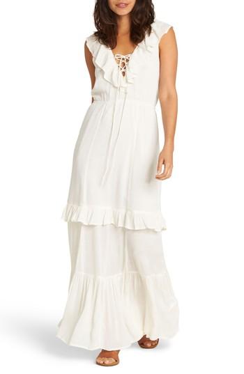 Women's Billabong Romance Row Ruffle Tier Maxi Dress