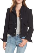 Women's Mcguire Bloombury Crop Cotton Jacket - Blue