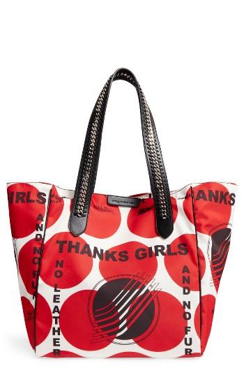 Stella Mccartney Thanks Girls Nylon Tote -