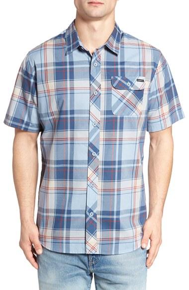 Men's O'neill Plaid Woven Shirt - Blue