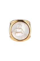 Women's Asha Zodiac Mother-of-pearl Ring