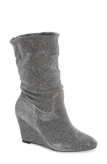 Women's Athena Alexander Slouch Wedge Bootie M - Metallic