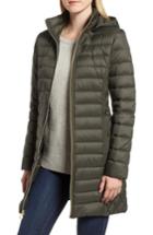 Women's Michael Michael Kors Packable Down Puffer Jacket - Green