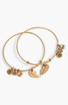 Women's Alex And Ani 'charity By Design - Best Friends' Adjustable Wire Bangles (set Of 2)