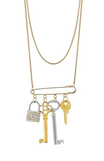 Women's Steve Madden Tubetto Multistrand Necklace