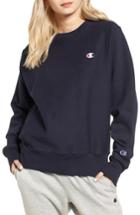 Women's Champion Crewneck Sweatshirt, Size - Blue