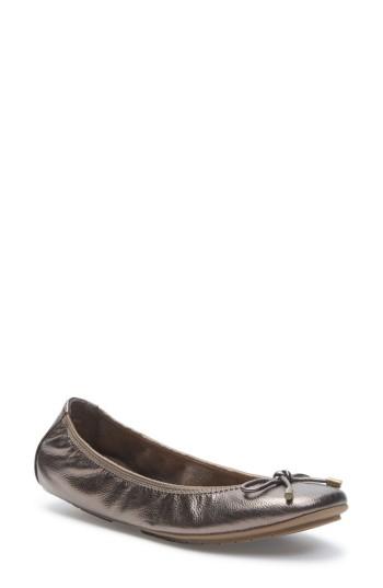 Women's Me Too 'halle 2.0' Ballet Flat W - Metallic