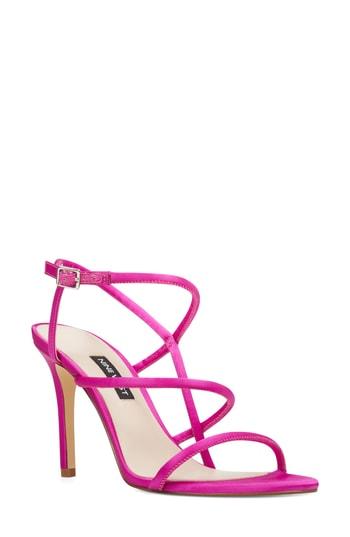 Women's Nine West Mericia Cage Sandal M - Pink