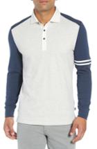 Men's Bobby Jones Rule 18 Rugby Rule Fit Shirt, Size Small - Grey