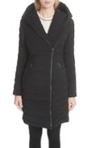Women's Moncler Barge Quilted Down Coat - Black