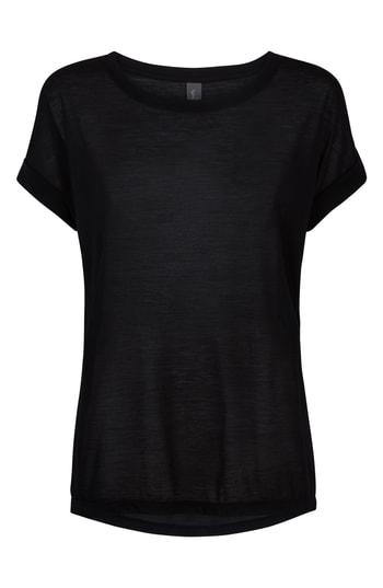 Women's Sweaty Betty Ab Crunch Tee - Black