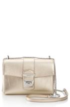 Jimmy Choo Marianne Metallic Leather Crossbody Bag - Metallic