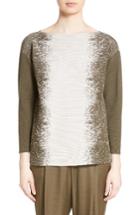 Women's Lafayette 148 New York Ombre Jacquard Sweater