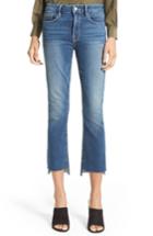 Women's Frame Le Crop Mini Boot Stagger Hem Jeans - Blue
