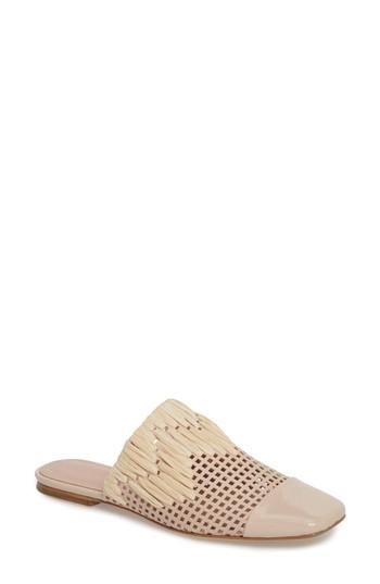 Women's Sigerson Morrison Perforated Cap Toe Mule .5 M - Pink